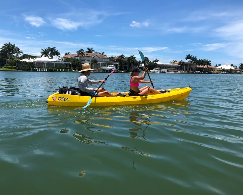 Single or Tandem Kayak & Paddleboard Rental on Marco Island
