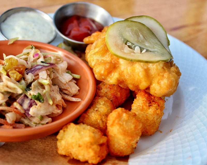 Seafood Walking Food Tour in Port Canaveral