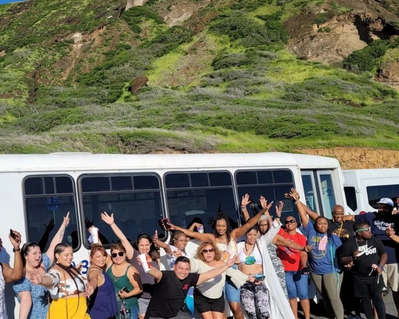 Oahu Circle Island Tour with Turtle Swim & Dole Plantation