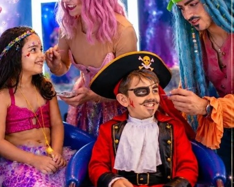 Mermaid & Pirate Transformation Experience on Balboa Island