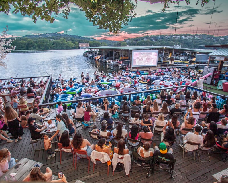 Austin Movie Night Paddle Board Rental