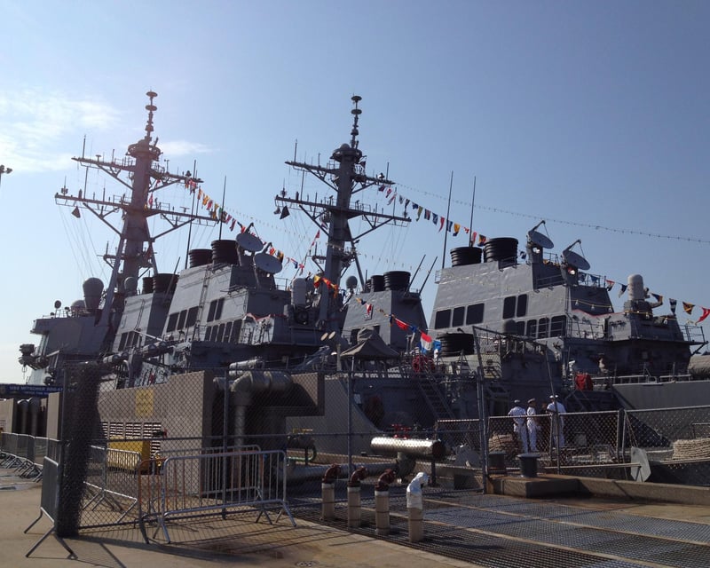 Cruise New York Harbor Fleet Week Military History Tour