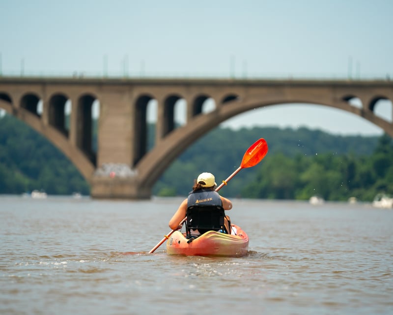 Single Kayak Rental on the Potomac River in DC