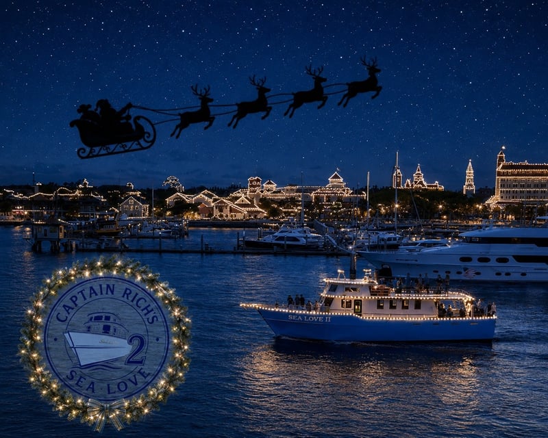 Nights of Lights Holiday Boat Cruise in St. Augustine