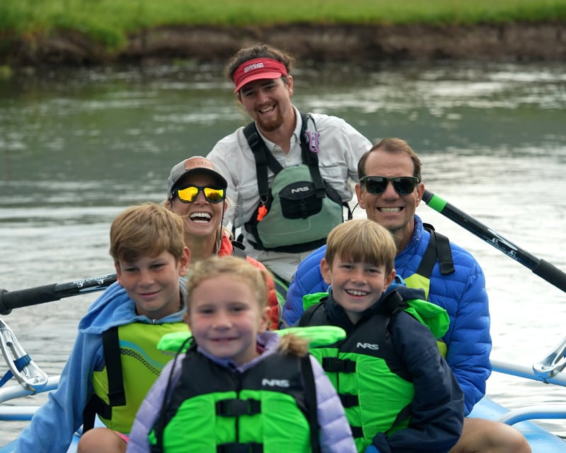 Private Family Salt River Rafting in Star Valley