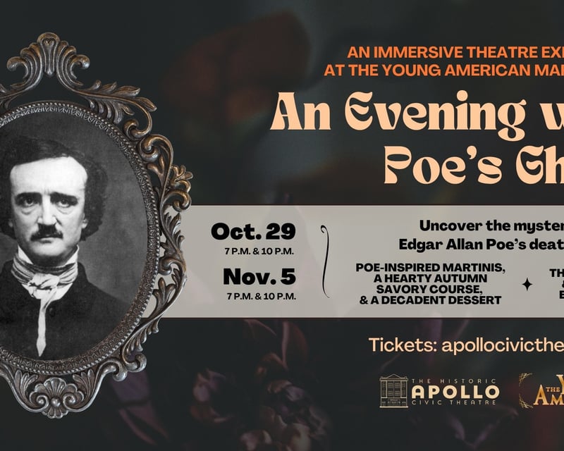 Edgar Allan Poe Immersive Theatre Night in Martinsburg