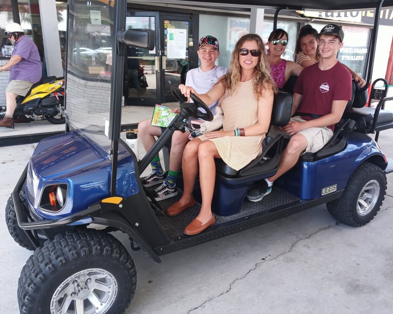 St. Augustine 6-Passenger Golf Cart Rental
