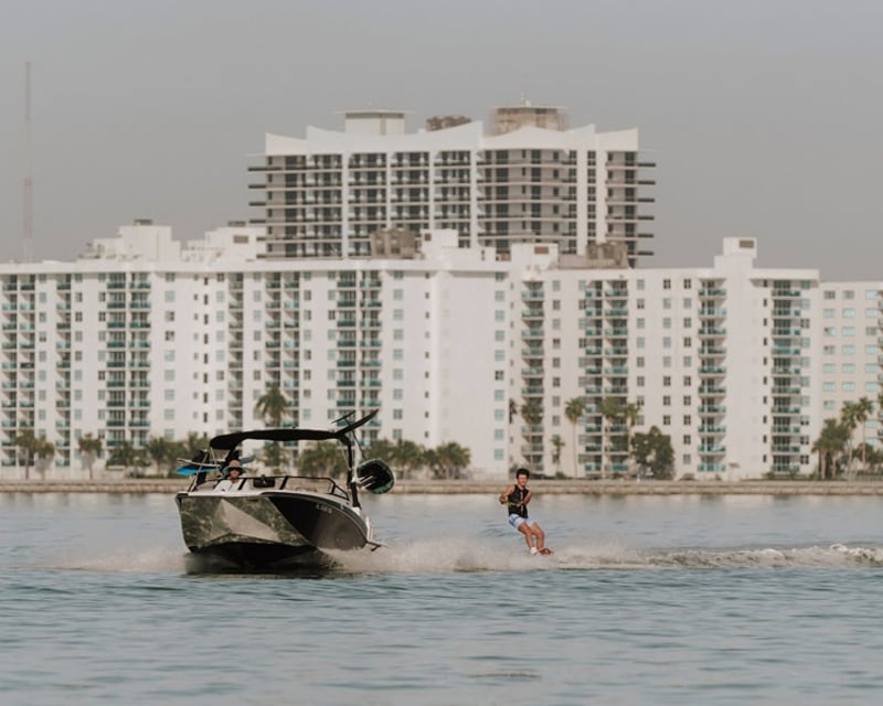 Private Watersports Boat Session in Miami Beach