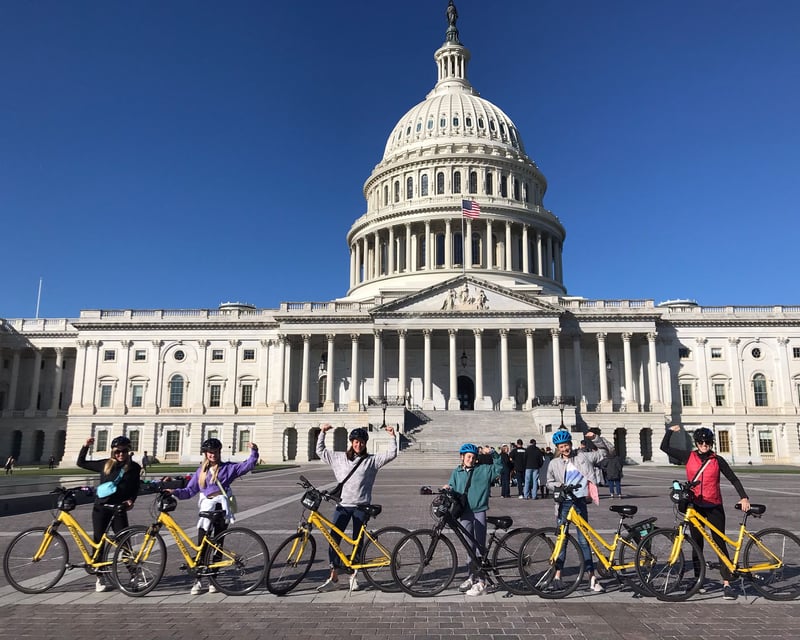 Explore Capitol Hill on a Guided Bike Tour in DC