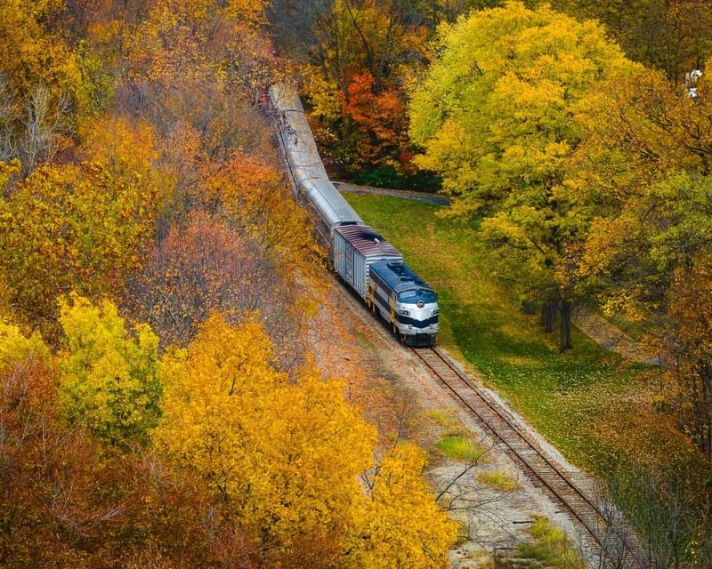 Ride a Fall Foliage Train in Noblesville