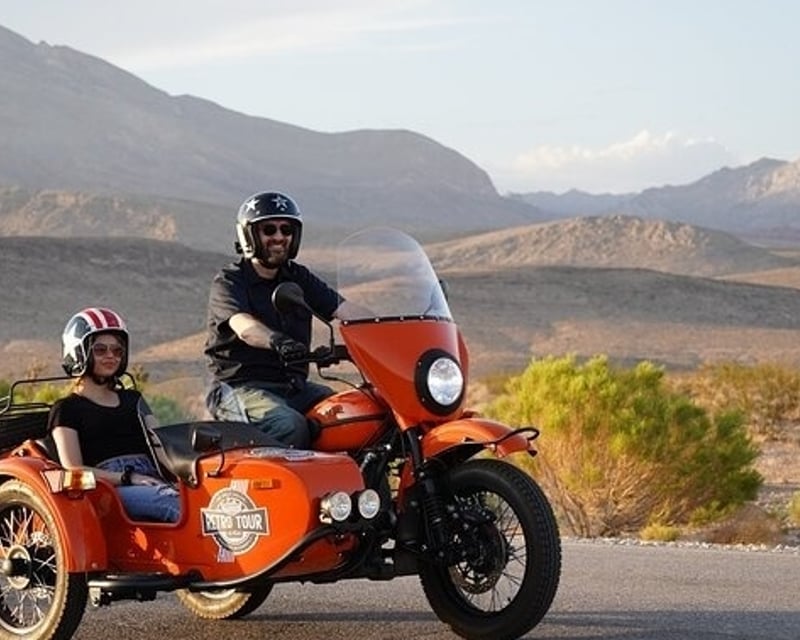 Valley of Fire & Lake Mead Sidecar Tour from Las Vegas