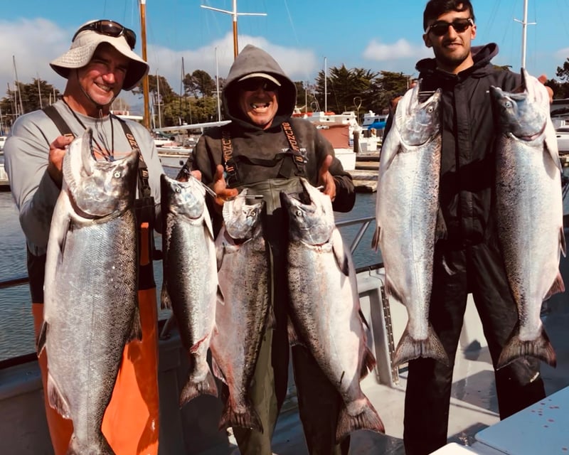 Pacific Chinook Salmon Fishing Charter from Berkeley