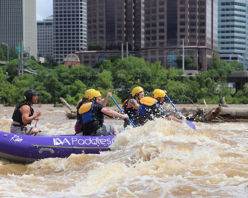 James River Class IV Whitewater Rafting in Richmond