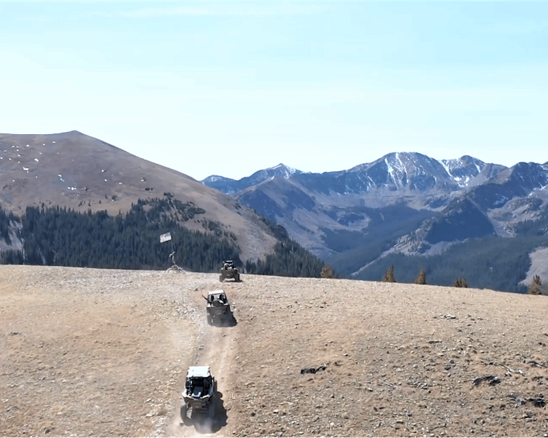 Full-Day Cross Mountain UTV Rental