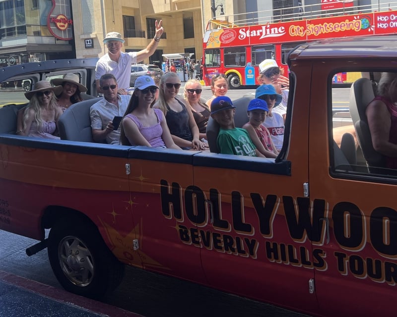 Hollywood Celebrity Homes & Landmarks Open-Air Bus Tour