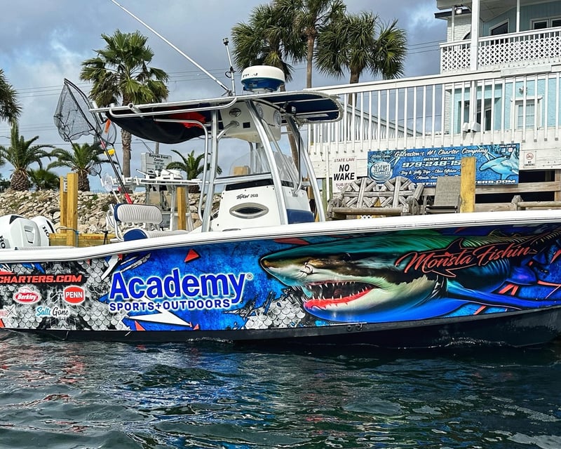 Shark Fishing Charter in Galveston