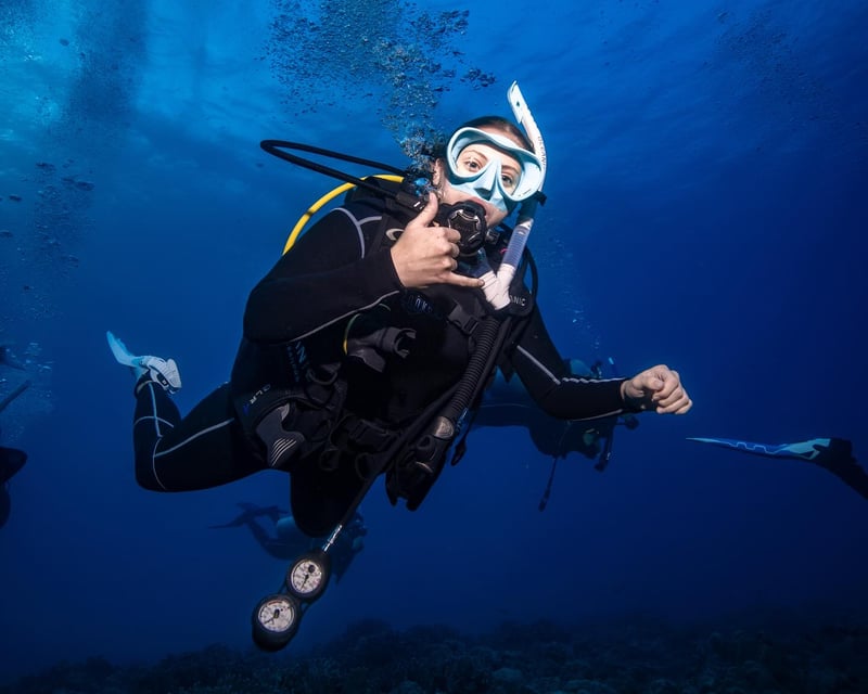 Deep Wreck & Reef Scuba Dive in Honolulu