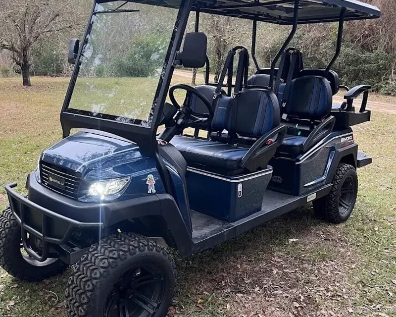 Street-Legal Golf Cart Rental on Edisto Island