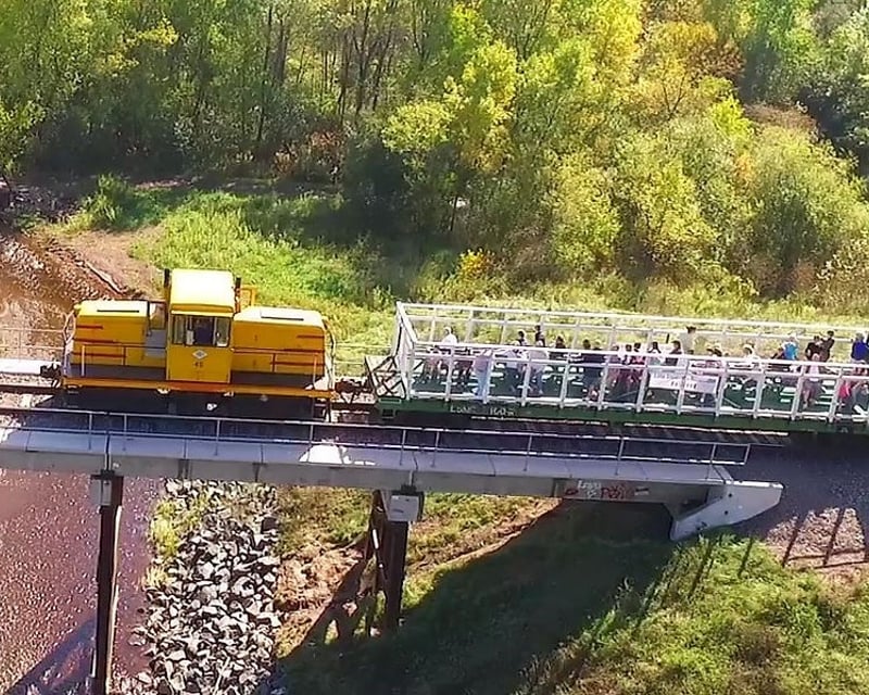 Group Scenic Train Ride Along the St Louis River in Duluth