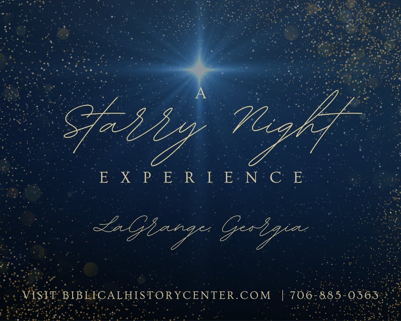 Starry Night Biblical Meal & Tour in LaGrange