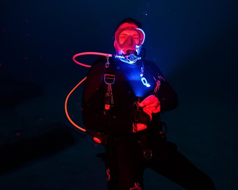 Guided Night Dive at Crashboat Beach