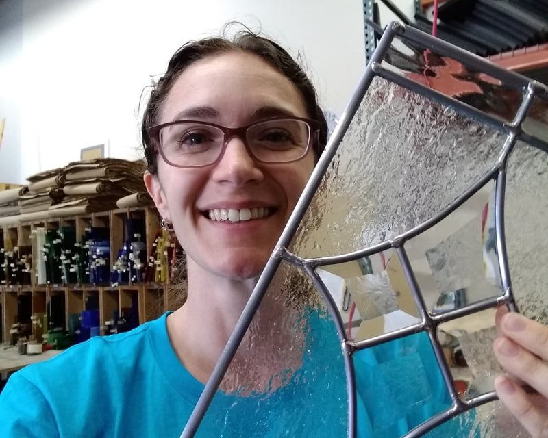 One-on-One Stained Glass Studio Session in Santa Fe