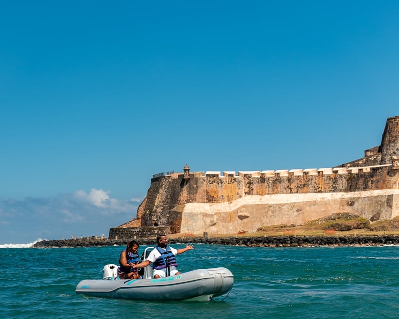 Self-Drive Mini Boat Tour in San Juan