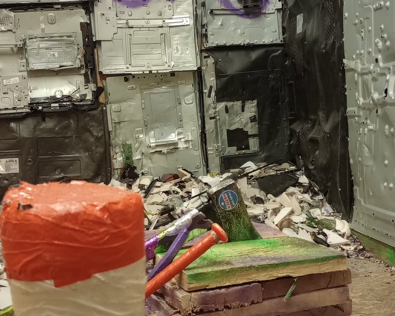 Smash Room Stress Relief Session in Eastlake, OH