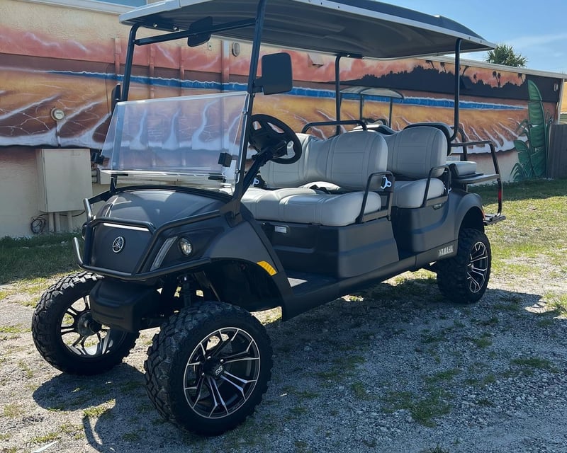New Smyrna Beach 6-Passenger Golf Cart Rental