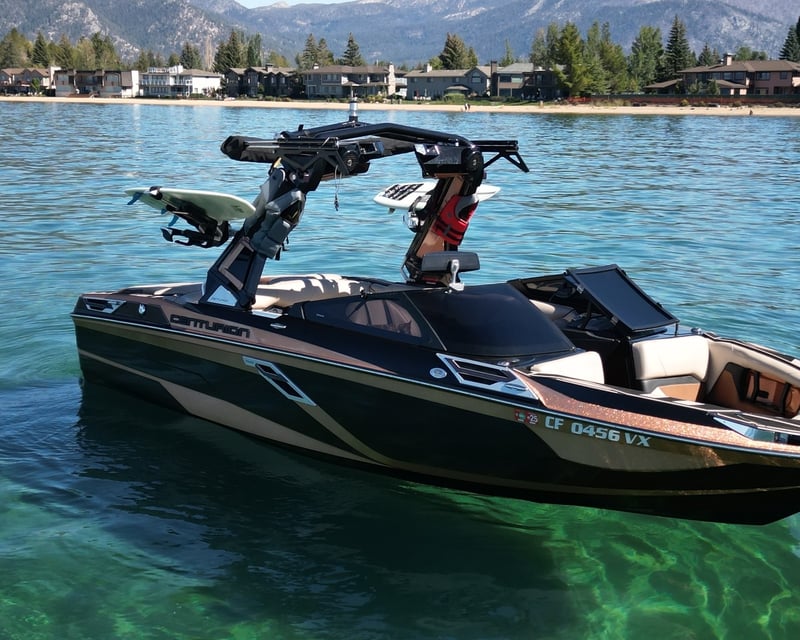 23' Wake Surf Charter on South Lake Tahoe
