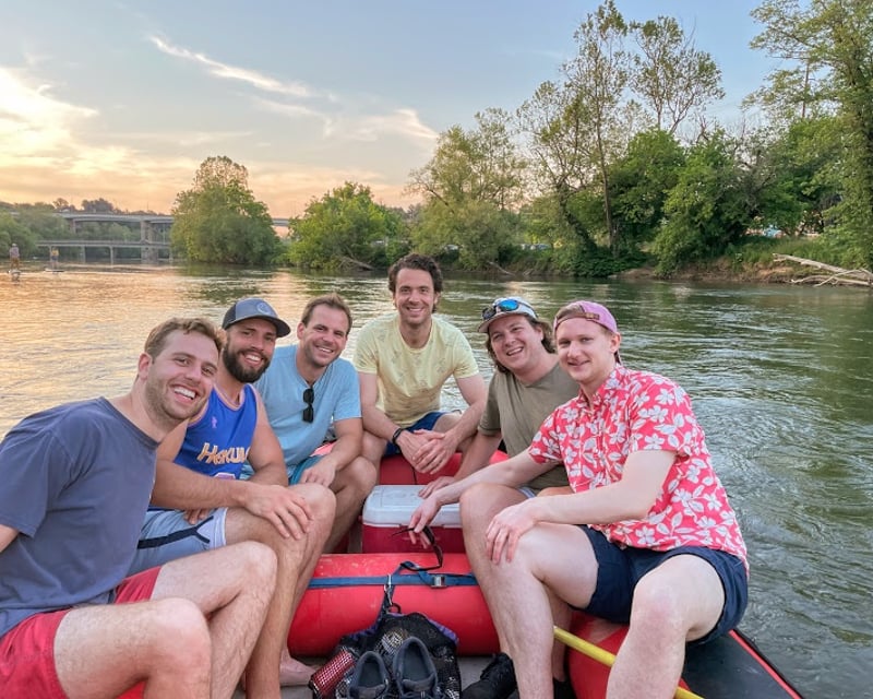 Asheville 4-Hour Raft Bar Crawl Tour