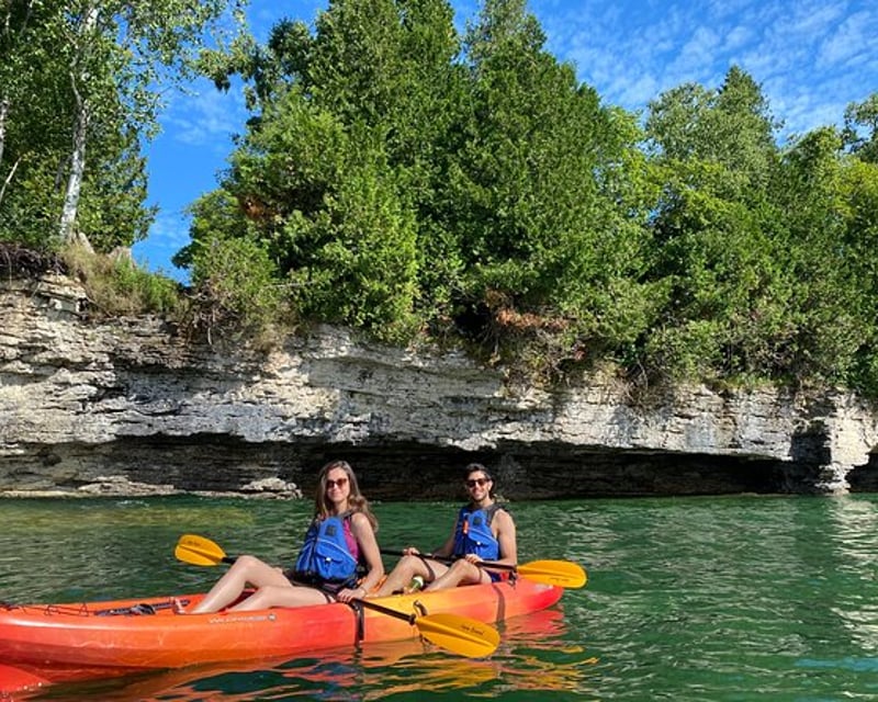 Lake Michigan Cave Kayak Tour at Cave Point County Park