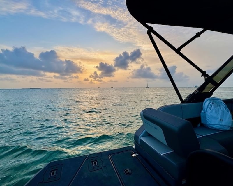 Private Key West Sunset Pontoon Cruise