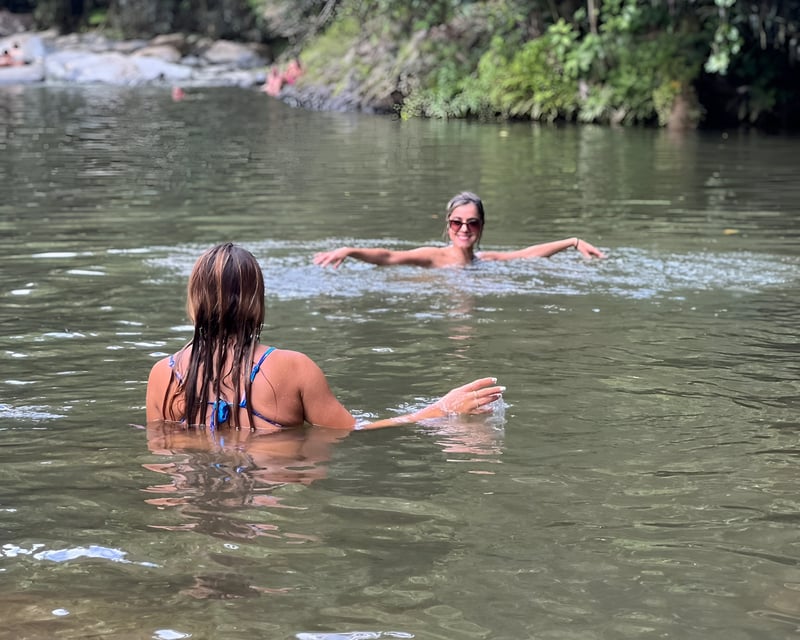 Natural Waterslide Tour in El Yunque