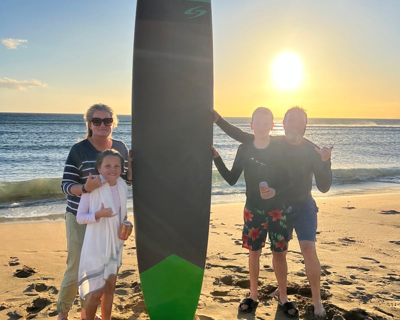 Group Surf Lessons in Lahaina for Families & Friends