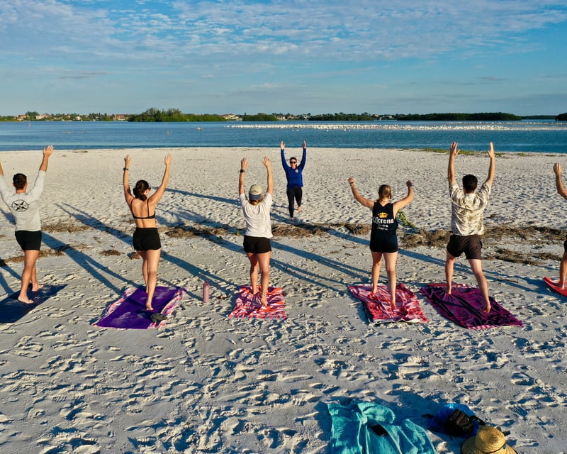 Clear Kayak & Beach Yoga Tour at Shell Key Preserve