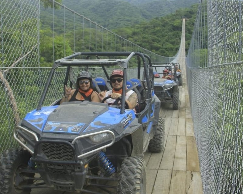 Jorullo Suspension Bridge RZR Tour Near Puerto Vallarta