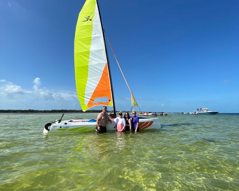 2-Hour Sandbar Sailing Charter in Marathon