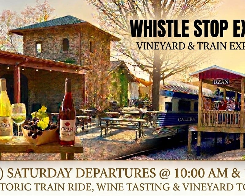 Calera Wine Tasting Train Ride