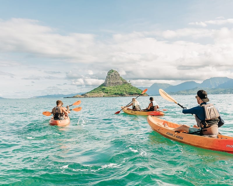 Mokoli'i Self-Guided Kayak Rental