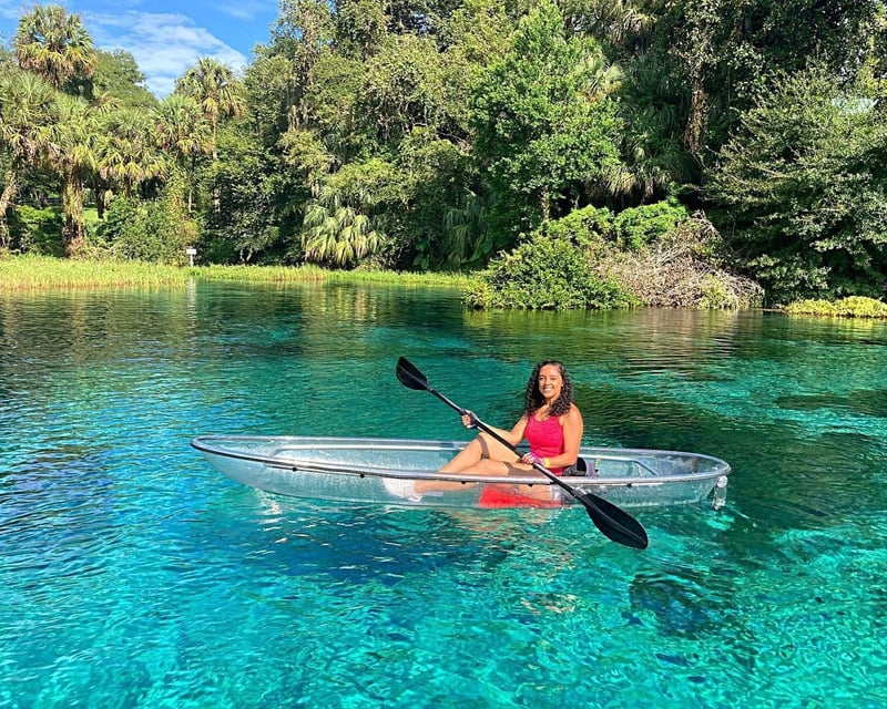 Rainbow Springs Guided Clear Kayak Tour