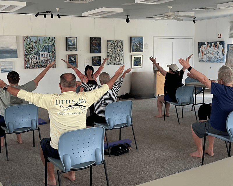 All Levels Chair Yoga Class in Vero Beach