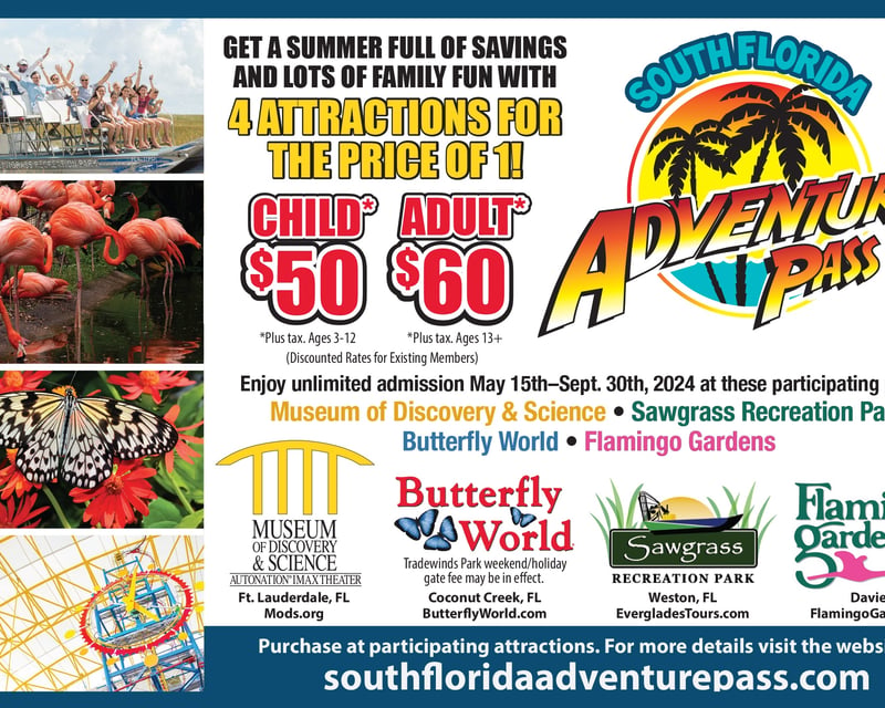 Explore 5 South Florida Attractions Adventure Pass