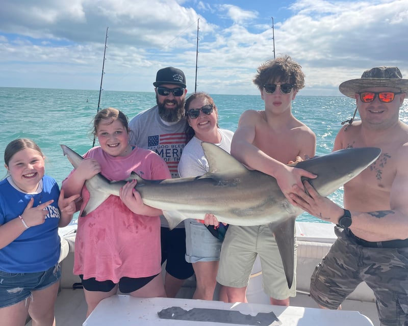 Private Nearshore Shark Fishing Charter in Port Canaveral