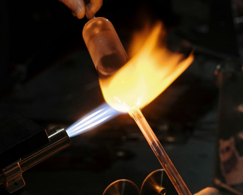 Make Your Own Glass Keepsake Class In Black Mountain