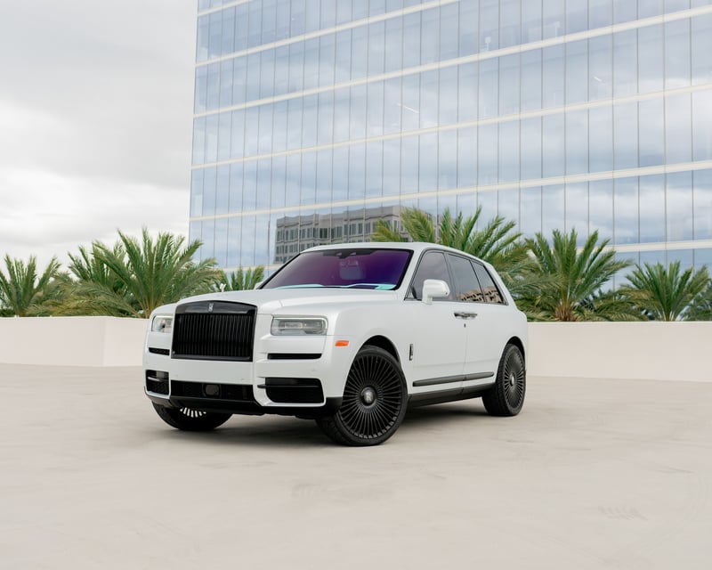 Rolls-Royce Cullinan Luxury SUV Rental in Huntington Beach
