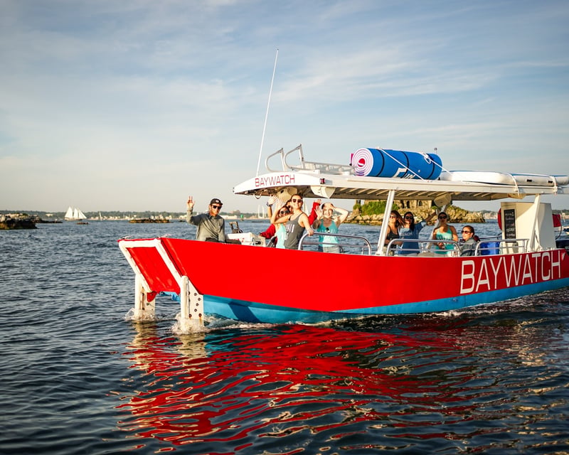 Private Party Boat Cruise with Swimming in Newport