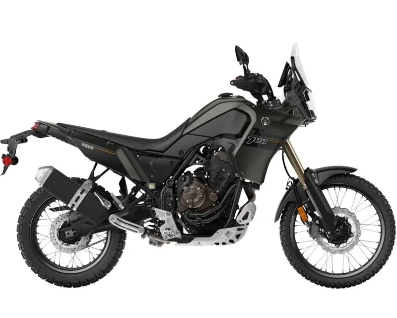 Adventure Motorcycle Rental in McCall on a Tenere 700