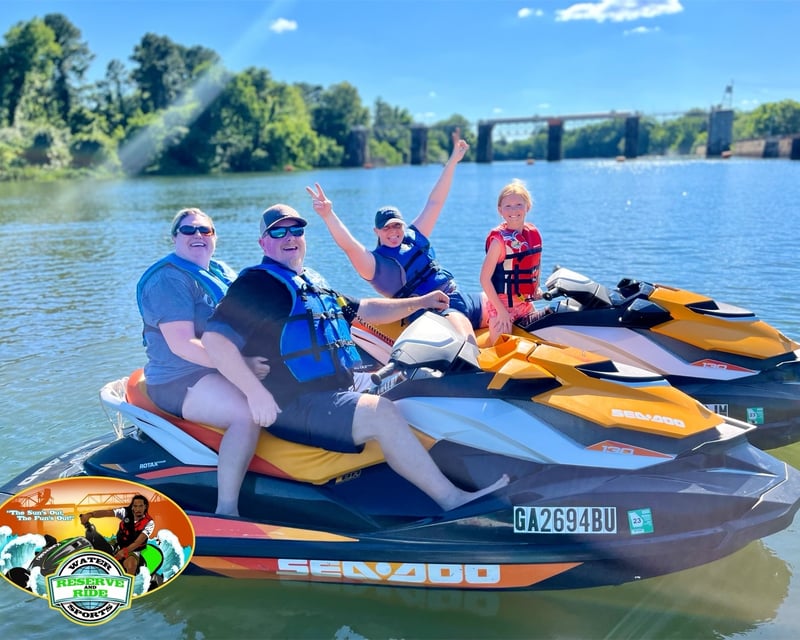 Guided Jet Ski Tour to Savannah Bluff Lock & Dam