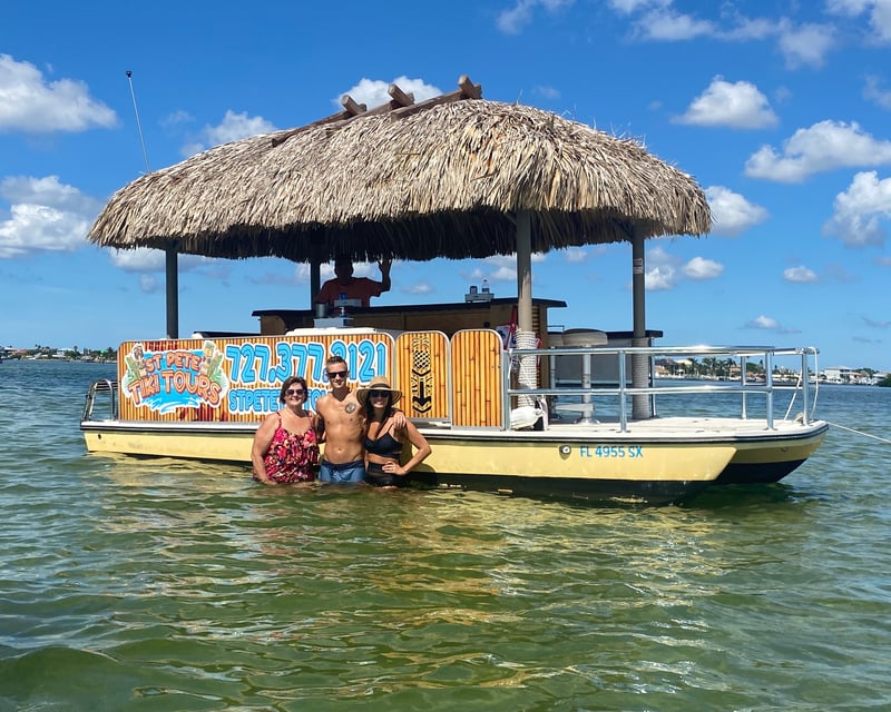 Private Floating Tiki Bar Cruise in St. Petersburg